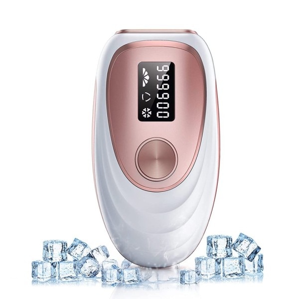 Laser Hår IPL Fjernelse Epilator  Blitser ICE Køling Hjemme Brug Depilador Krop Bikini Ansigts Ben Hårfjerner