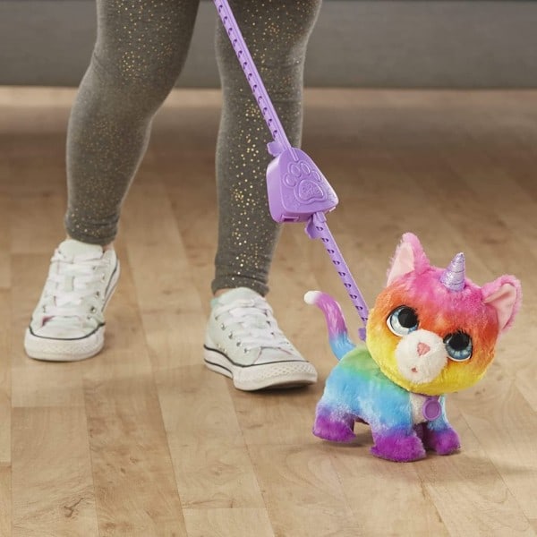 Rigtige venner E5307EU5 FRR WALKALOTS Big Unicorn Rainbow Colours børn legetøj