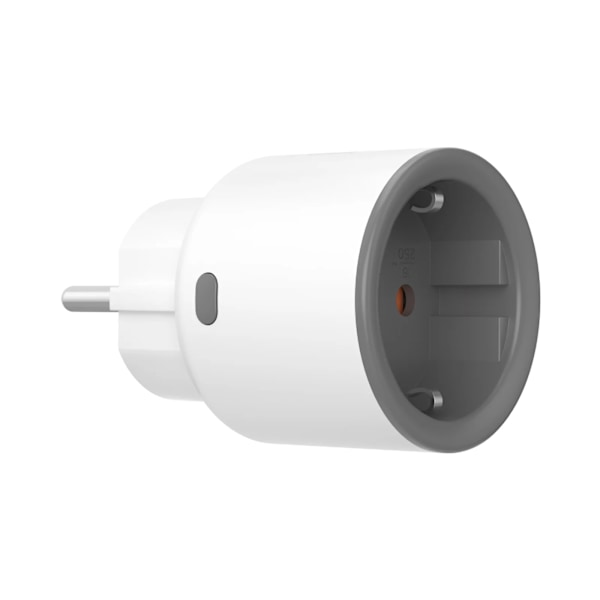 Wifi Smart Plug 16A Current Smart Socket Med Energy Overvåking Fjernkontroll Kontroll Timer