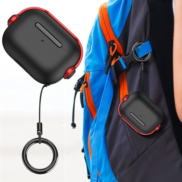 Airpods Pro 2 Case 2 Generation 2022 Med Lanyard Clasp Creative Hörlurar Låsning Hörlurar skydd