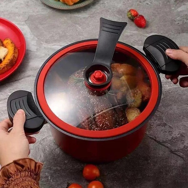 Tryck kokare 3,5 l soppa kött gryta ris kokare gas spis mikro tryckkokare gryta gryta non-stick