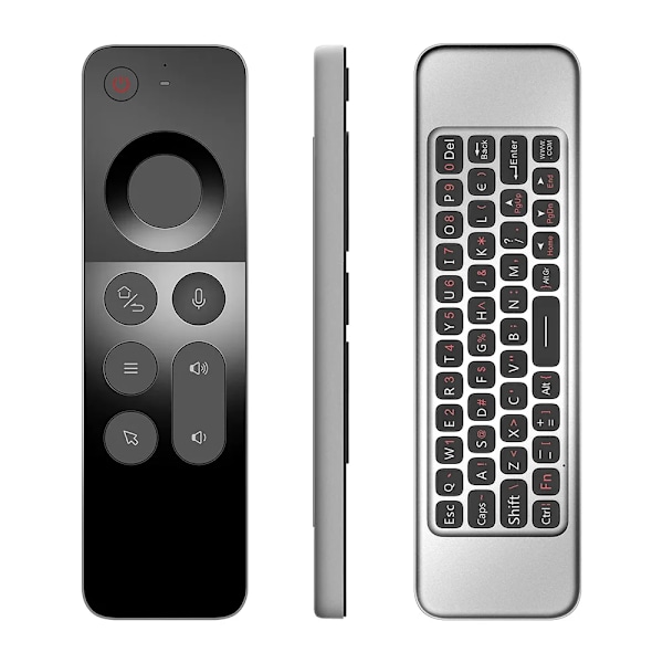 Röst Air Mus Fjärrkontroll 2.4G  Engelska Handhållen Mini Trådlöst tangentbord