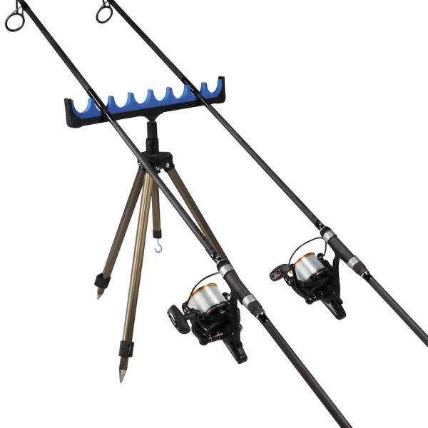 1 stk Karper Fiske stang Pod Holder Teleskop foldbar Justerbar Stang Pod Stativ