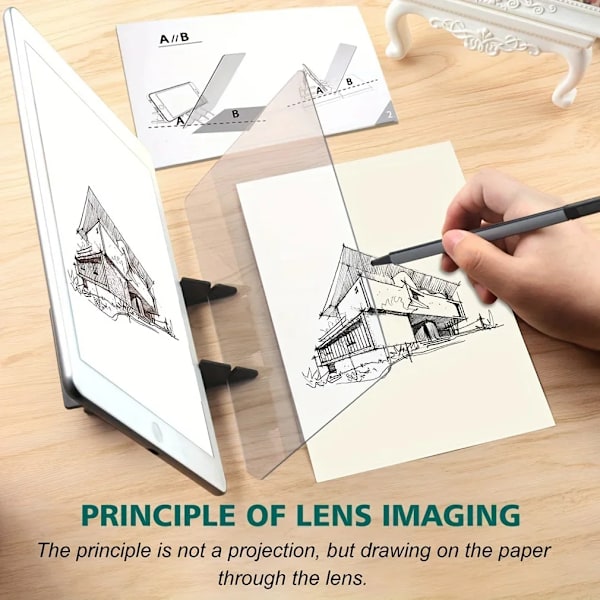 Optisk Clear Ritning Tavla, Portable Optical Tracing Board