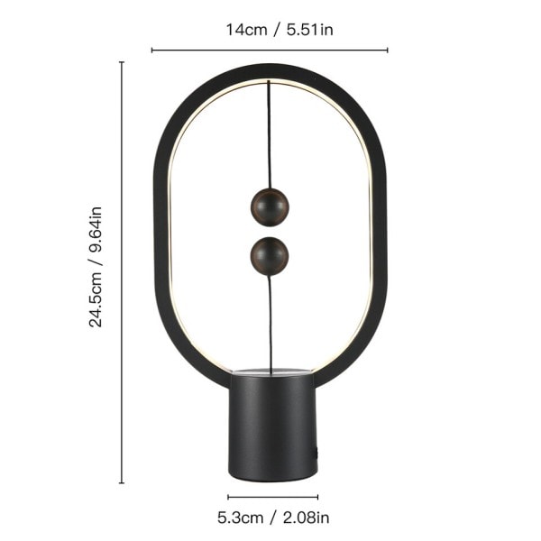 Creative pöytä LED mini tasapaino yö valo tasapaino lamppu USB