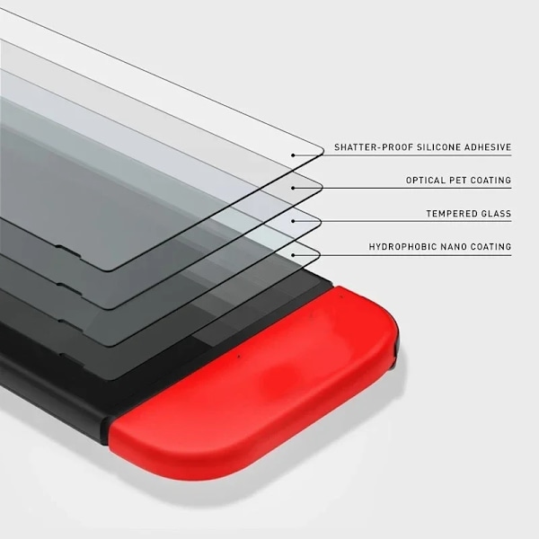 2 stykker Skærm Beskytter Glas Til Nintendo Switch Transparent Beskyttende Film Til Nintendo Switch Lite skærm glas