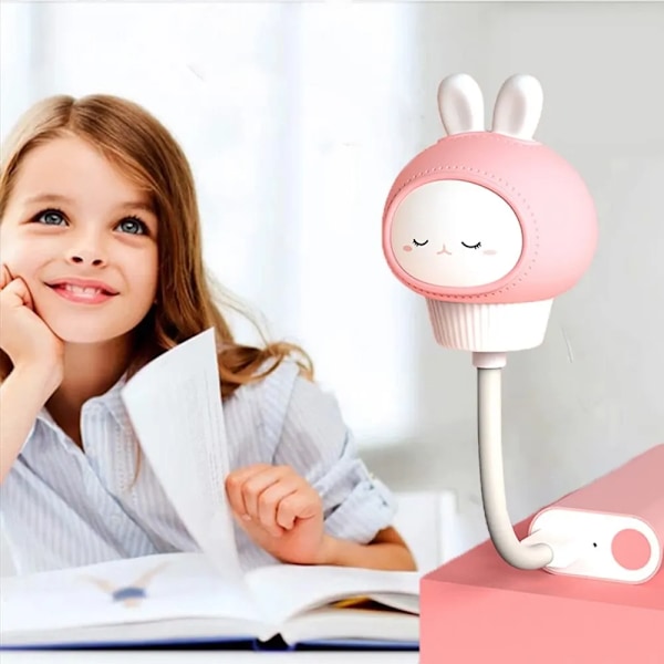 USB Nat Lys LED Chlidren Sød Tegnefilm Nat Lampe