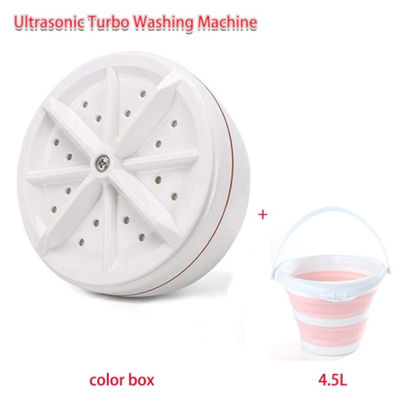 Ultraääni Turbo Pyykinpesu Kodinkoneet Pyykki Kannettava Matka Pesukone Ilma Kupla