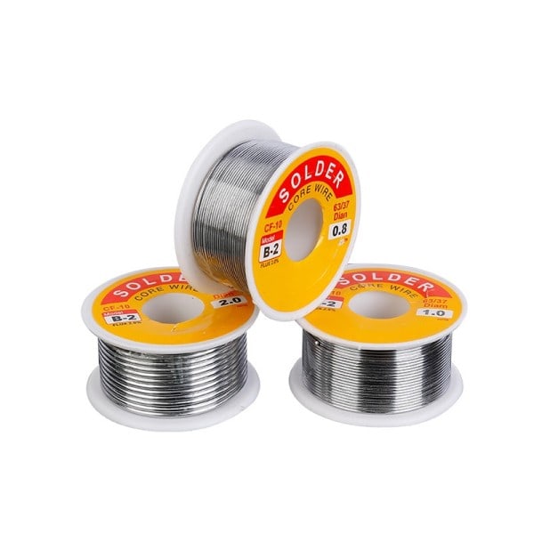 NY FLUX 2,0% 45FT Tin Bly Tin Tråd Smelte Rosin Kerne Lodning Lodning Wire Rulle No-clean 1stk