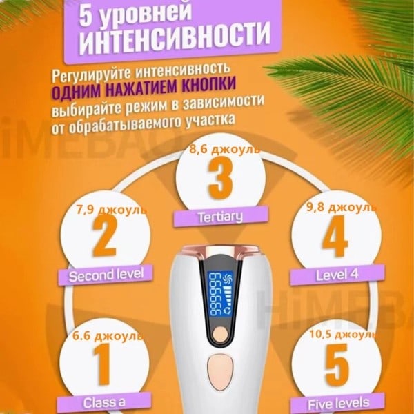 Professionell Laser Hårborttagning IPL Kvinna Epilator Smärtfri Pulsad Ljus Kvinnor Ben Depilator Device