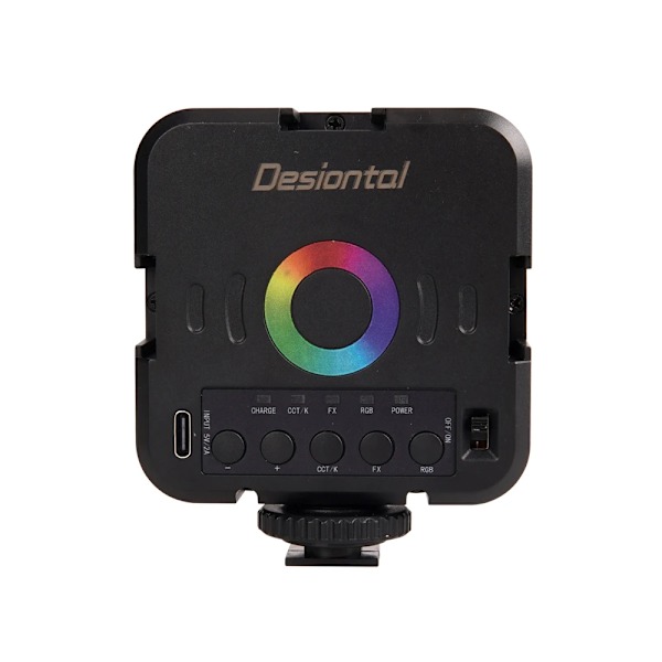 Hög kvalitet premium Mini RGB Hot Boot Fill Light Live Fotografi LED Bärbar Atmosfär Skönhet Mobil Kamera Ficka Justerbar