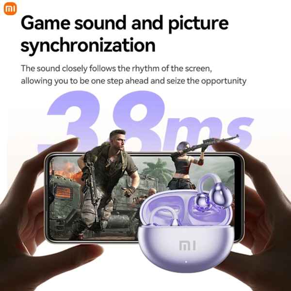 Öron Clip Bluetooth Hörlurar