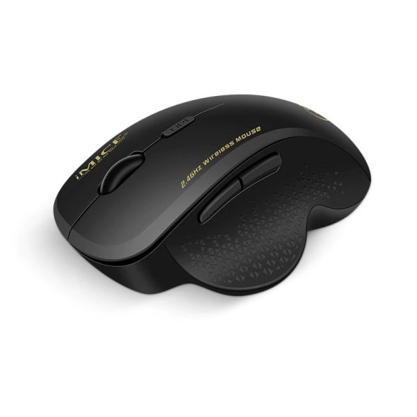 Trådløs mus ergonomisk computer mus pc optisk mus med USB modtager 6 knapper mus