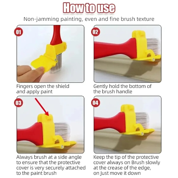 Edger Paint Brush Professional Clean Cut Tool