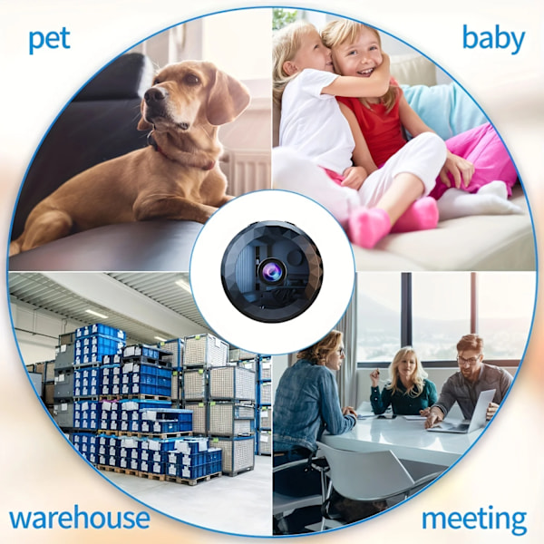 Trådlös A11 Kamera Mini WiFi Monitoring 1080P HD Video Säkerhet Kamera