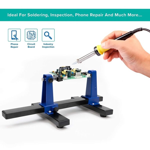 Bundkort Pcb Holder Clamping Kit Frame ESD Safe Clamp Telefon Reparation Værktøj