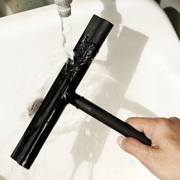Suihku vetolasta ikkuna lasi pyyhin silikoni kaavin puhdistin harja