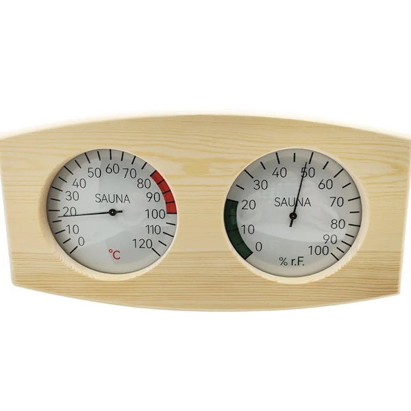 Dedikerad Weat Låda Tillbehör Trä Termometer