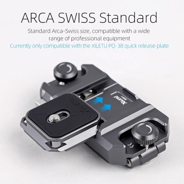 Universal DSLR Kamera Gimbal Arca Swiss Quick Release Plade Clamp Quick Switch Stativ Slider Mount