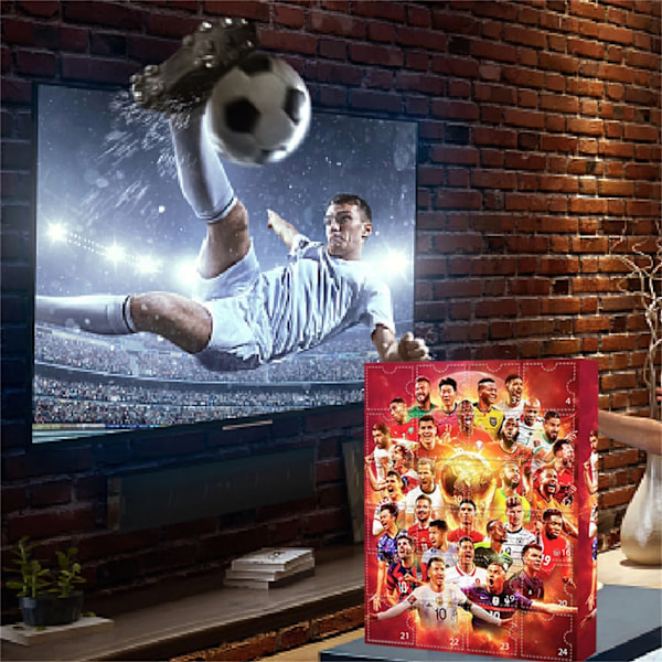 2024 Nedtælling Advent Kalender Fodbold Kit