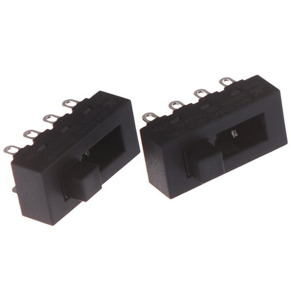 2 Pcst Sort 12A 250V 3 Position 8 Pin Toggle Slide Switches