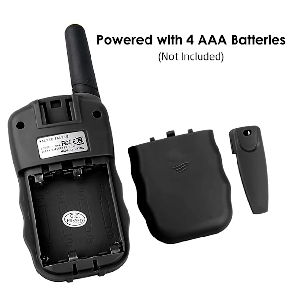 2 kpl Mini Lapset Walkie puhuja Kädessä pidettävä lähetin 6km vastaanotin kaksi tie radio