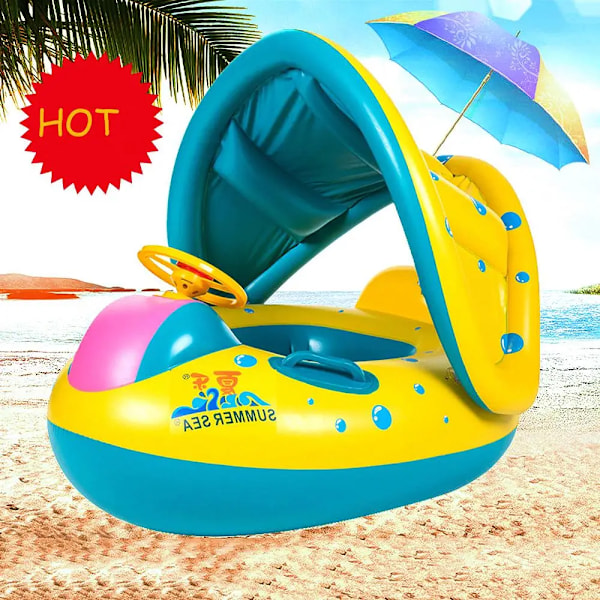 Baby boj strand tillbehör pool flotta ring