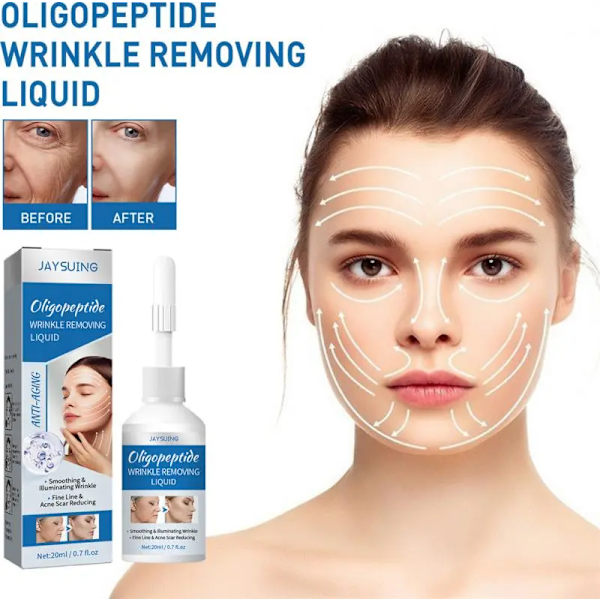 Ansikte Serum Oligopeptid Anti-rynk Stock Lösning Lifting Firming Skin Hydrating Antiaging Föryngrande Ansiktsbehandling Essence