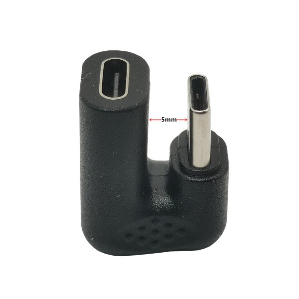 USB 3.1 uros naaras laajennus 180 aste oikea kulma USB-C tyyppi C C-tyypin laajennus sovitin