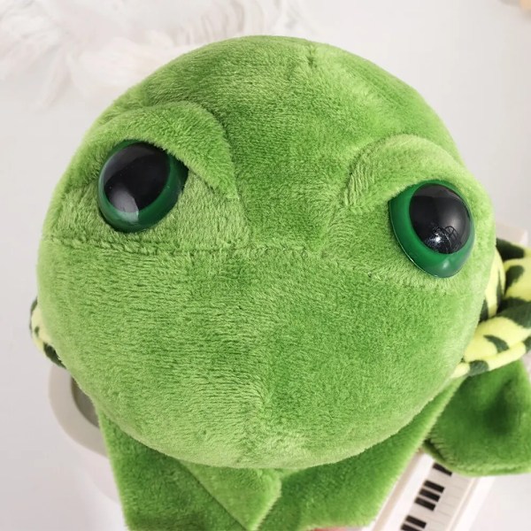 1 stykker Skildpadde Plys Legetøj Store Øje Grøn Plysj Dukke Fyld Dyr Skildpadde Legetøj