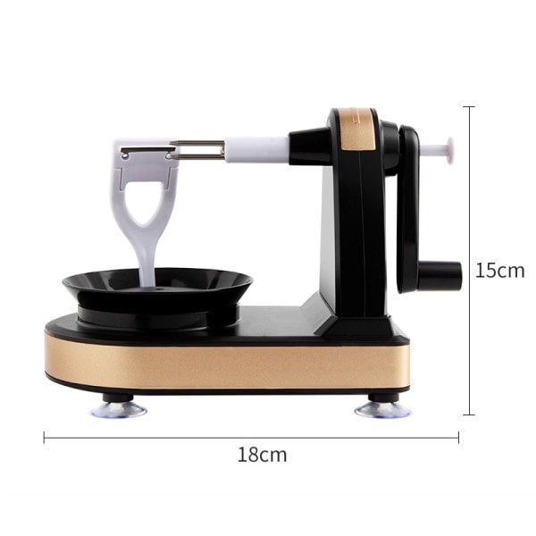 Håndsveivd Multifunksjonell Eple Peeler Machine Home Fruit Peeler Med Eple Slicer Corer Cutter