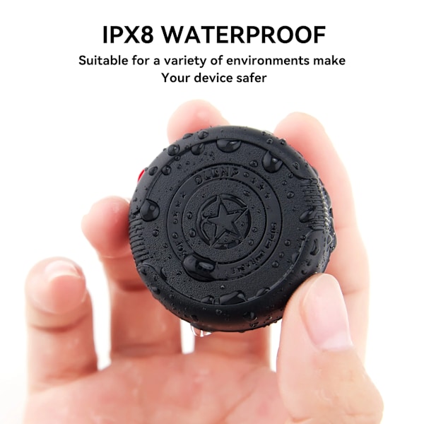 4 pakkaus IPX8 vedenpitävä ilmamerkki kotelo Apple ilmatunnisteille pidike Ultra liima tarralla
