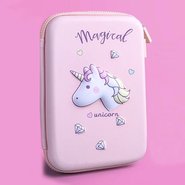 Creative Blyant Etuier Tegnefilm Søde Pen Tasker Kawaii Etuier Lynlås Blyant Etuier