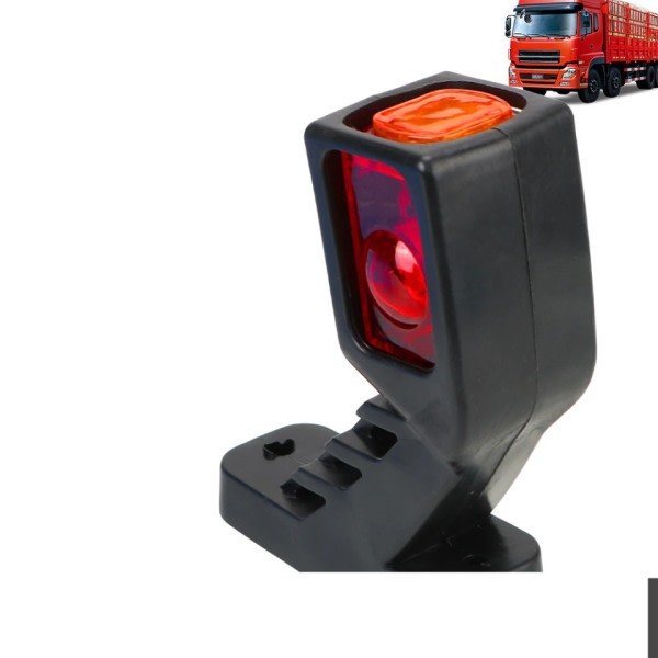 LED Side Marker Lys Bilstyling Baklykt Montering Lastbil Lampe Hvit Rød Gul Indikator Lampe