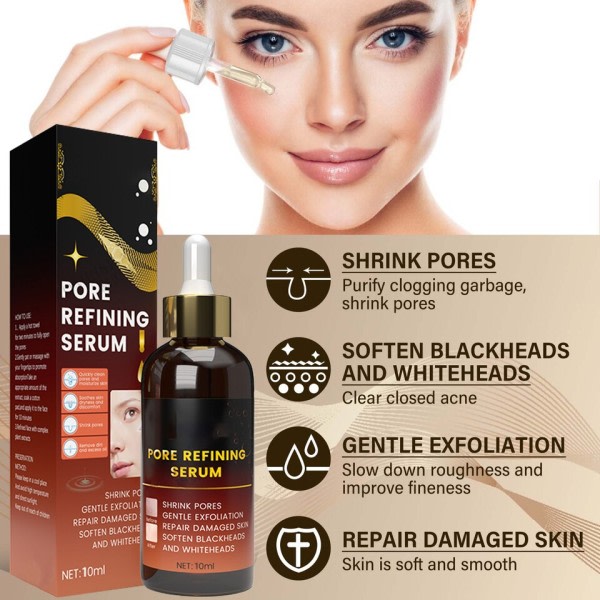 Effektiv porer fjerner pore krympe serum krympe oppstramming minimering