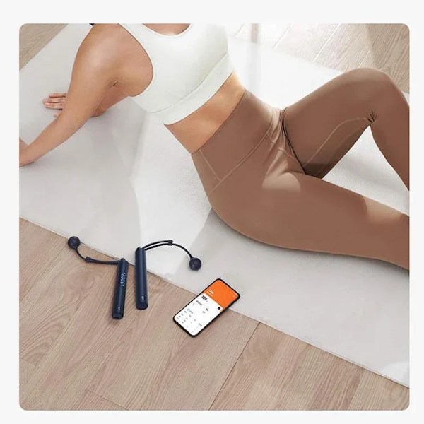 Älykäs hyppy hyppy köysi laskuri xiaomi Fit sovelluksella säädettävä kalori laskenta Urheilu Fitness Professional