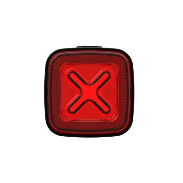 Smart Tail Light Cykel Broms Varning Ljus Ultra Ljus Bakre Light USB Charge LED Natt Varning Ljus