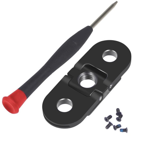 Dual 1/4 Thread Base Mount for GoPro 11 Black Mini 10 9 8 Max Stand Stativ Monopod Adapter