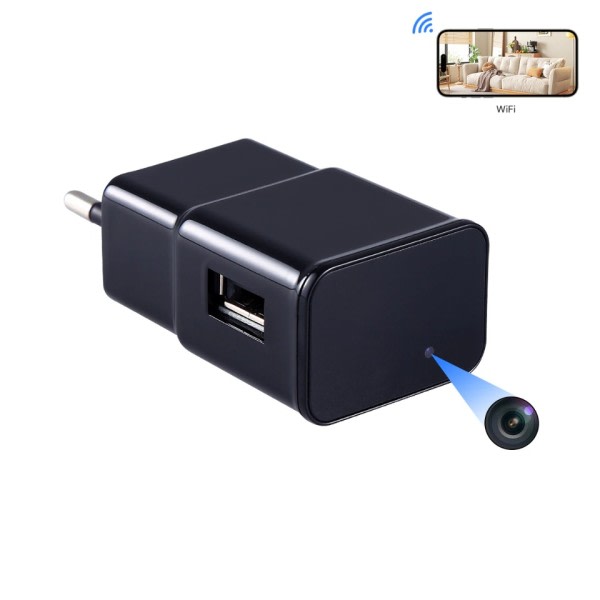 1080P Mini Overvåking kameraer vegg plugg med wifi lader USB trådløst bærbart videokamera