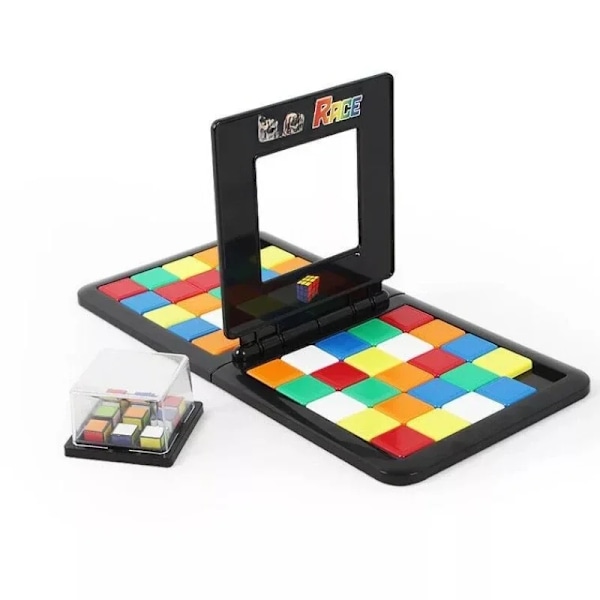 Barn Farge Slag Square Race Spill Foreldre-Barn Square Desktop Puslespill Læring Pedagogiske Leker