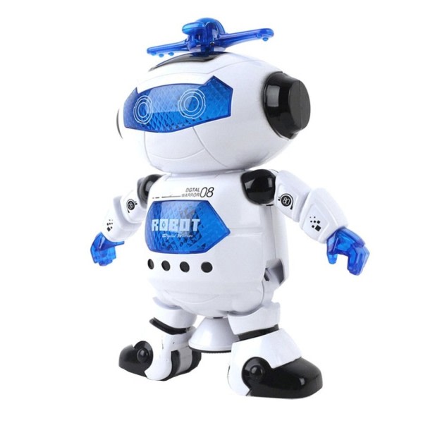 360 Roterende Smart Space Dance Robot Elektronisk Walking Leker