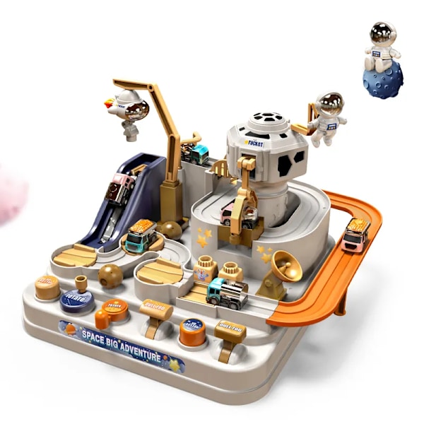 Racing Jernbane Bil Modell Rom Aerospace Dyr Pedagogisk Leker Barn Tog Bane