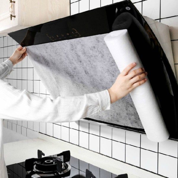 Keittiö tuuletin öljy suodatin paperi kuitukangas imukykyinen paperi liesi huuva suodatin imuri tuuletin suoja suodatin
