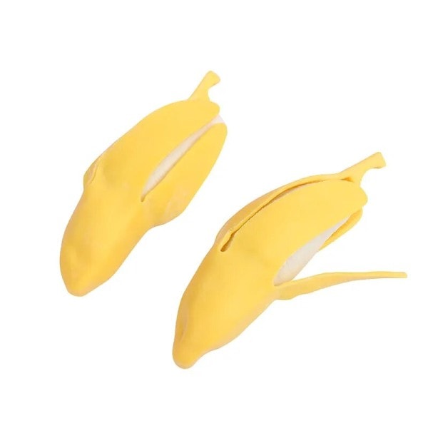 Söt frukt squishy stress bollar fidget sensorisk leksak kläm stress avlastning hand leksak