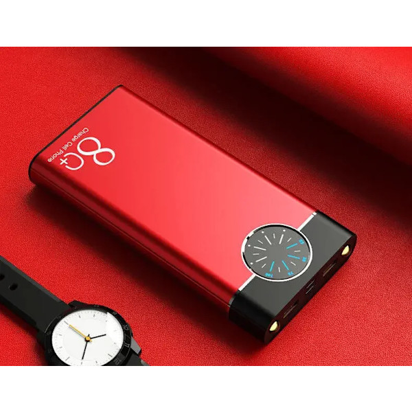 30000mAh alumiini seos virta pankki suuri kapasiteetti