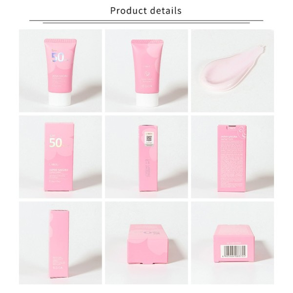 Koreansk Solkräm Protector Ansiktsbehandling Solar Sol Blocker Spf50 Isolation Lotion Cream Bleaching Fuktkräm