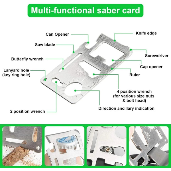 Survival kit set militär utomhus resor mini camping verktyg hjälp kit nödsituation  överleva armband vissla filt kniv