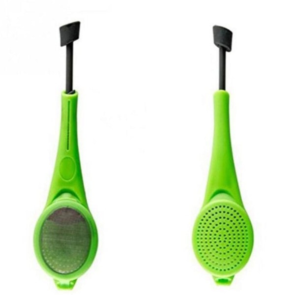Te Infuser Innebygd Plunger Sunn Intens Smak Gjenbrukbar Te pose Plast