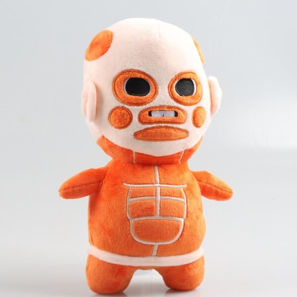 Chibi Titans 2 Pehmo lelu sarjakuva animaatio Attack On Titan söpö täytetyt pehmeä lelu nuket