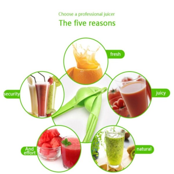 Citron presser manuel frugt saftpresser mini blender